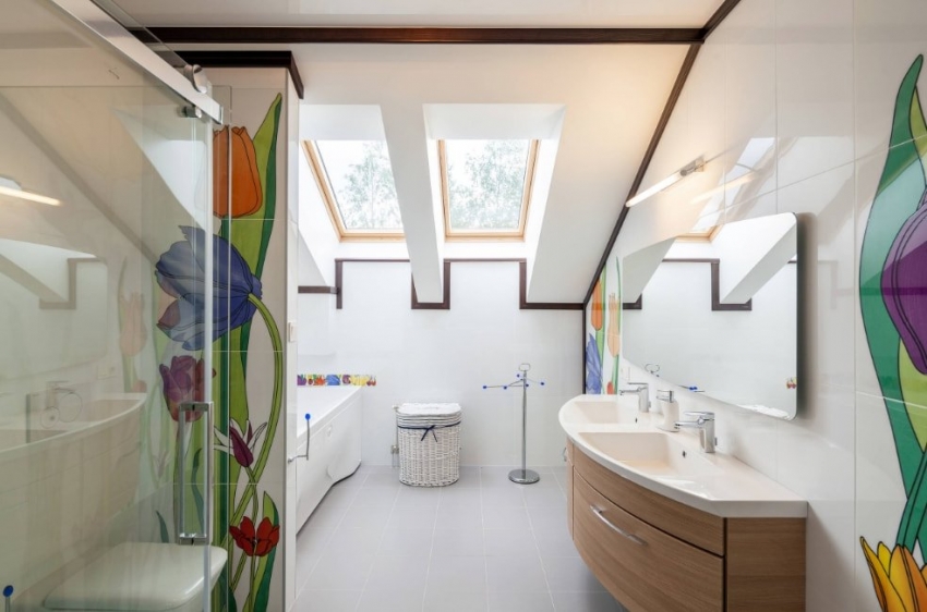 Moderne produsenter tilbyr fotofliser der du kan bruke en unik tegning av forfatteren eller velge en ferdig versjon fra katalogen Moderne produsenter tilbyr fotofliser der du kan bruke en unik tegning av forfatteren eller velge en ferdig versjon fra katalogen