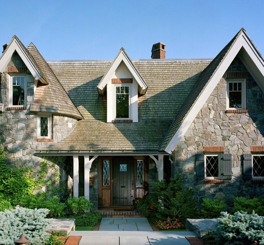 واجهة متينة من الطوب شديد الضغط