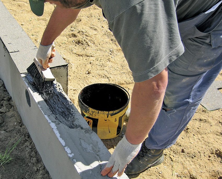 Bước 8: Chống thấm nền bằng vật liệu phủ Bước 8: Chống thấm nền bằng vật liệu phủ