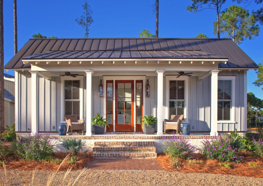 Et pent baldakin av riktig geometrisk form Et pent baldakin av riktig geometrisk form