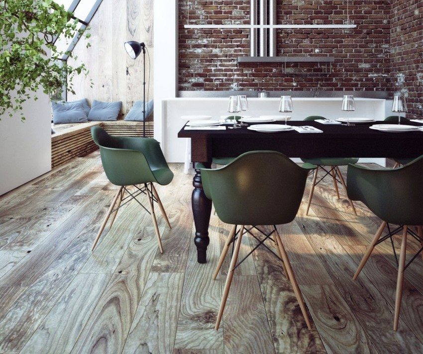 Ván gỗ trong nhà bếp-phòng ăn Ván gỗ trong nhà bếp-phòng ăn