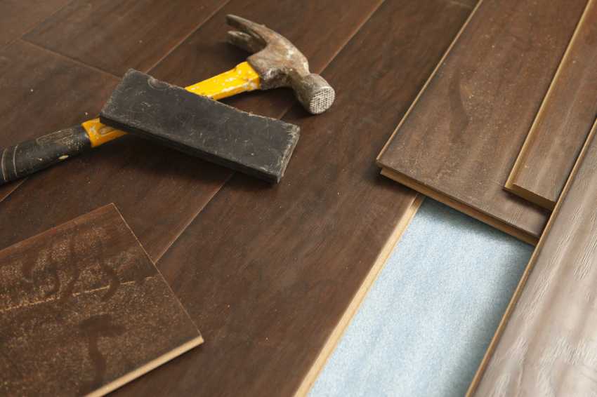 Laminatunderlag kan udjævne mindre ufuldkommenheder i underlaget Laminatunderlag kan udjævne mindre ufuldkommenheder i underlaget