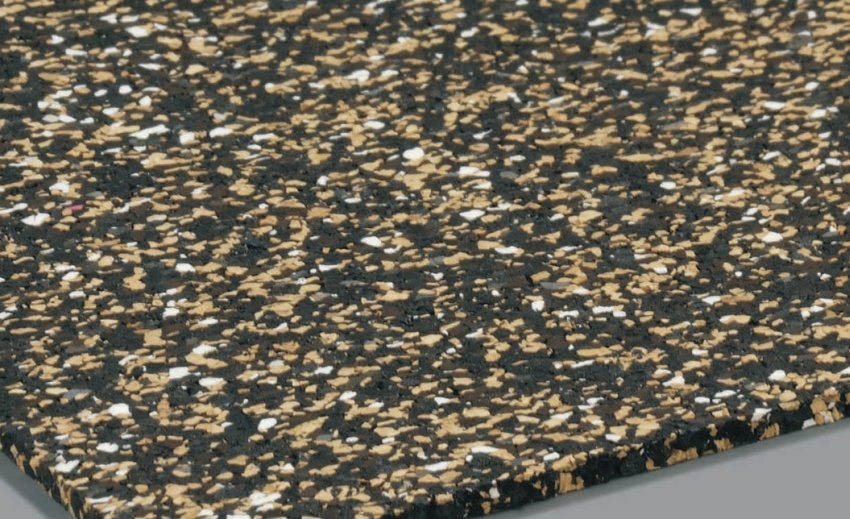 Opbygning af Parkolag bitumen-korkunderlag Opbygning af Parkolag bitumen-korkunderlag