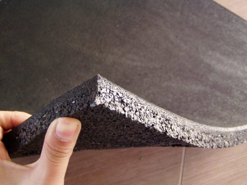 Gummifliser er meget fleksible Gummifliser er meget fleksible