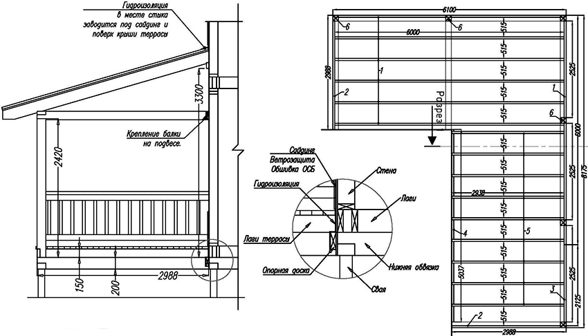 פרויקט מרפסת בצורת L המחובר לבית פרויקט מרפסת בצורת L המחובר לבית