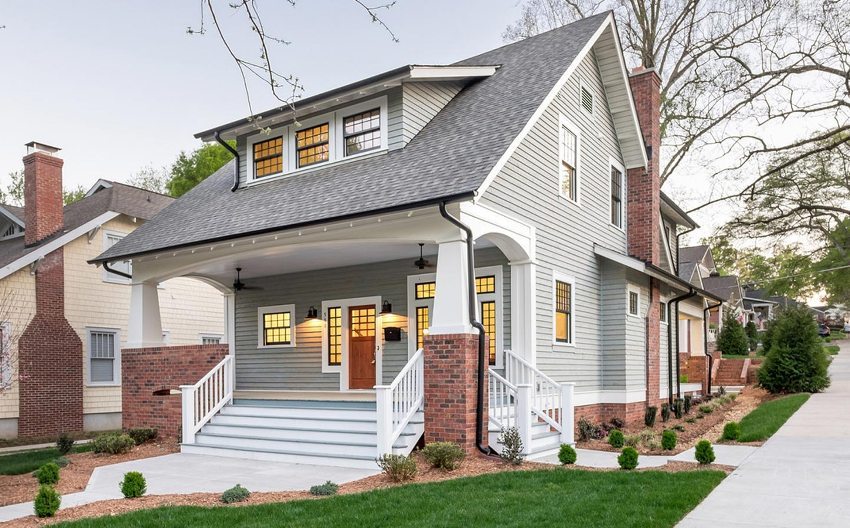 Veranda med flere rader med trinn Veranda med flere rader med trinn