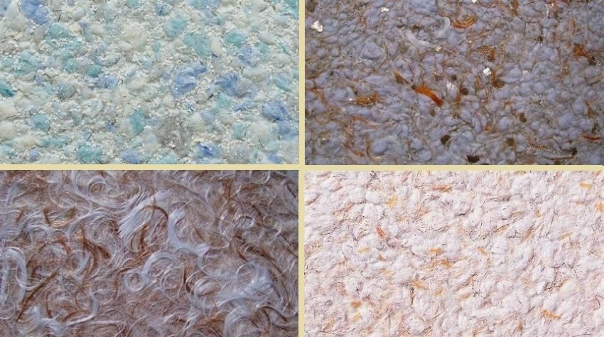 Contoh tekstur kertas dinding cecair Contoh tekstur kertas dinding cecair