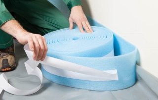 Prigušna traka za podni estrih: svrha, svojstva i ugradnja