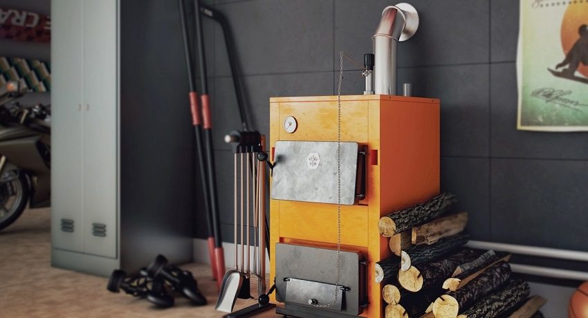 Long burning pyrolysis boilers with a water circuit Long burning pyrolysis boilers with a water circuit