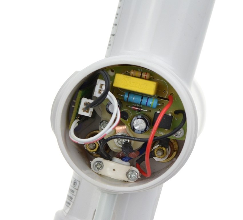 Електронна схема в проточния бойлер на крана Електронна схема в проточния бойлер на крана