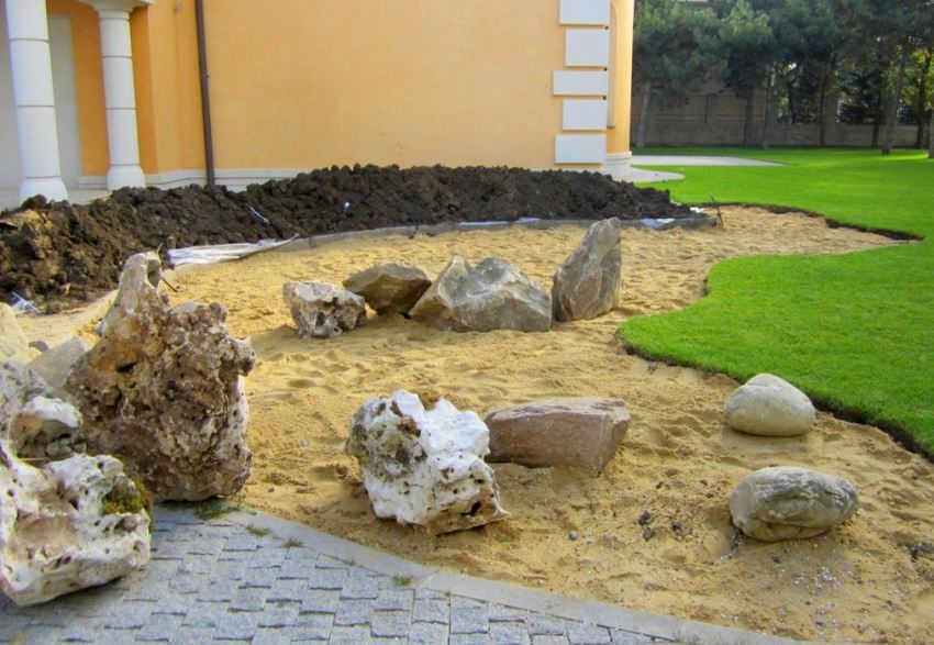 Krok 2: układanie kamieni Krok 2: układanie kamieni