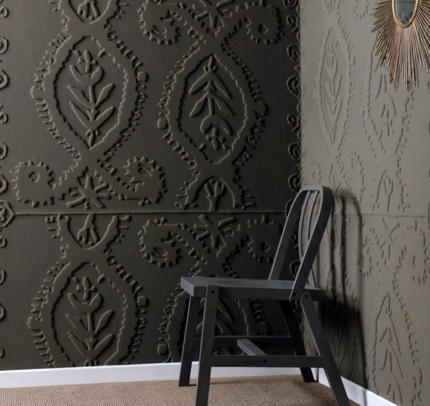 שרטוט תבליט נפחי על הקירות שרטוט תבליט נפחי על הקירות