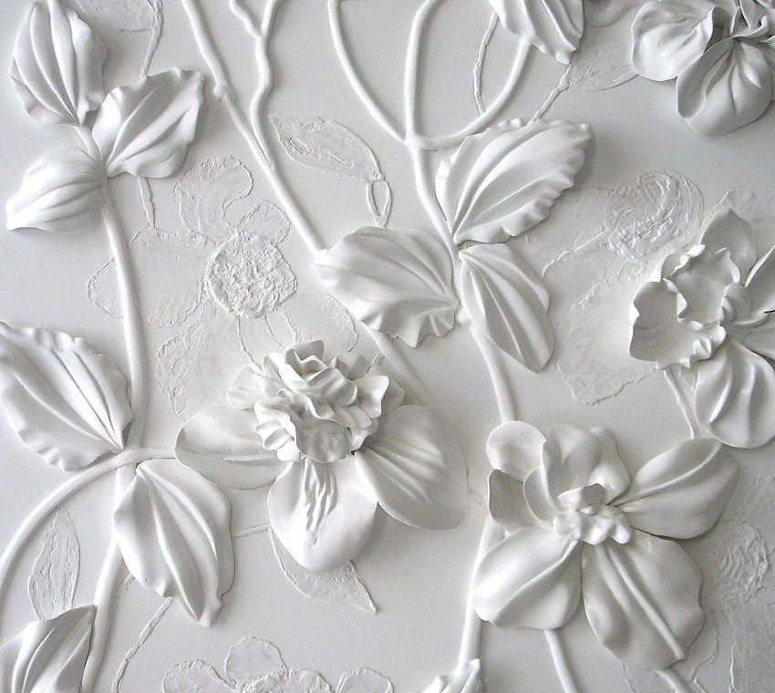 דפוס הקלה מורכב על הקיר דפוס הקלה מורכב על הקיר