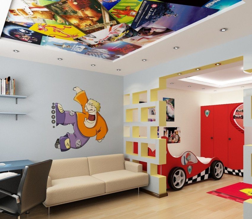 Imprimare strălucitoare în centrul tavanului Imprimare strălucitoare în centrul tavanului