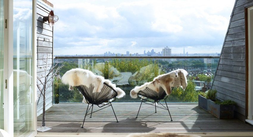 גימור מרפסת עם חיפויי עץ רעיונות מעניינים לגימור מרפסות, תמונות ובחירת חומר