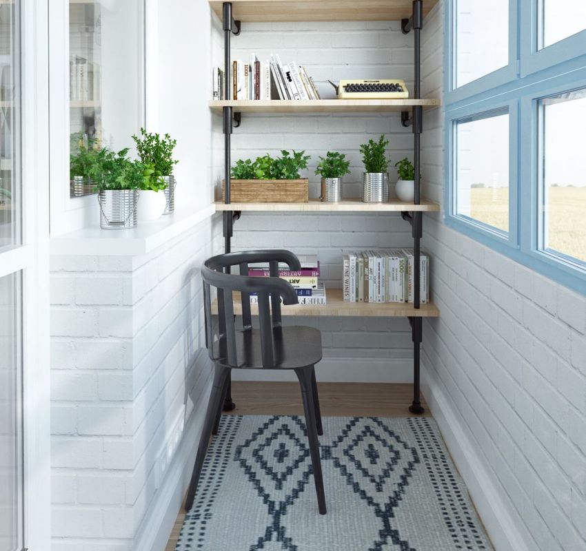 קירות לבנים של המרפסת צבועים בצבע חזית קירות לבנים של המרפסת צבועים בצבע חזית