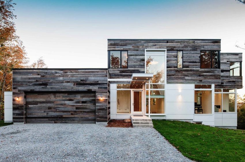 Betong veranda med tre trinn Betong veranda med tre trinn