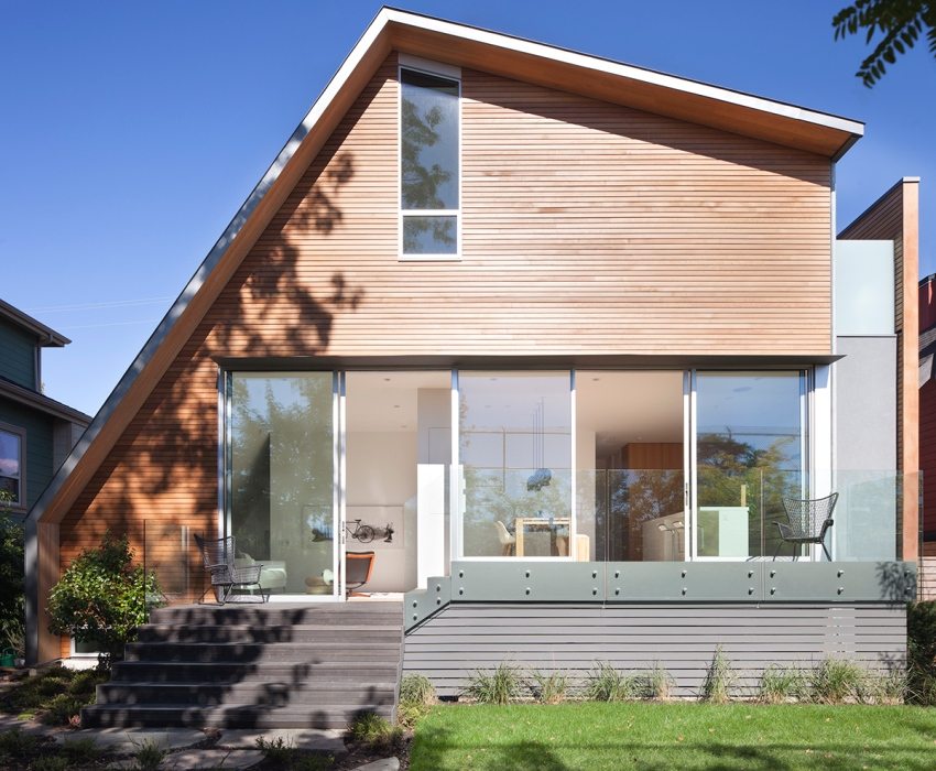 Veranda med trinn uten kalesje Veranda med trinn uten kalesje