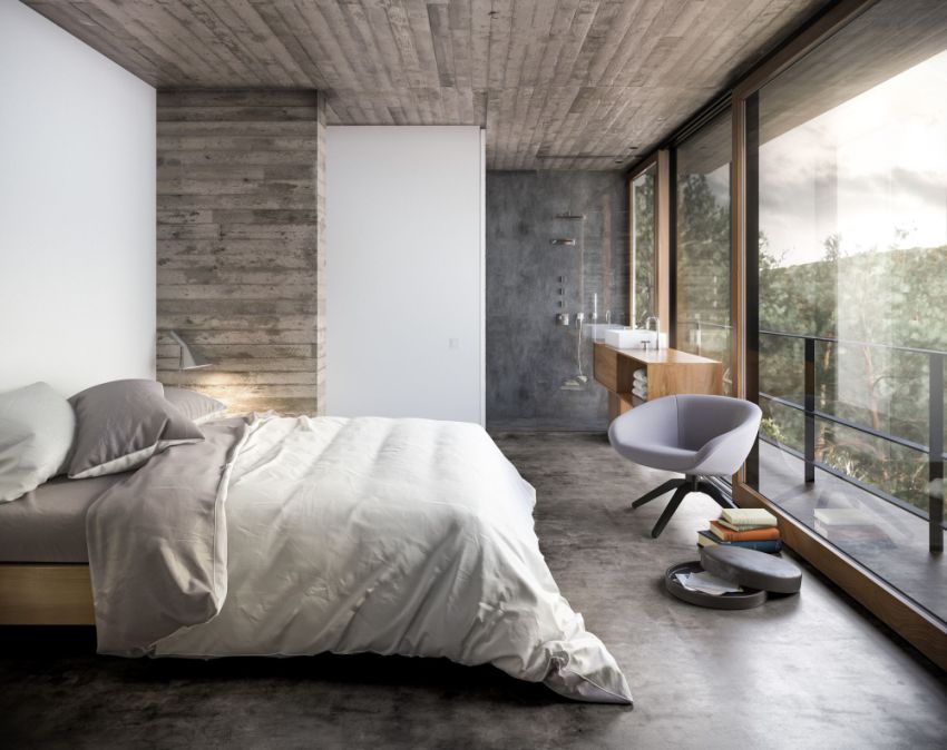 מדף מנוגד לרבד בחדר השינה מדף מנוגד לרבד בחדר השינה