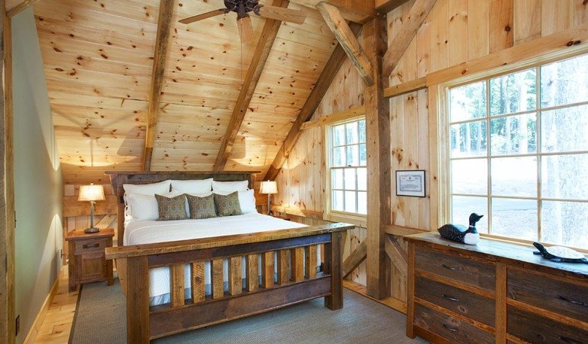 Efterligning af træ i soveværelset Efterligning af træ i soveværelset