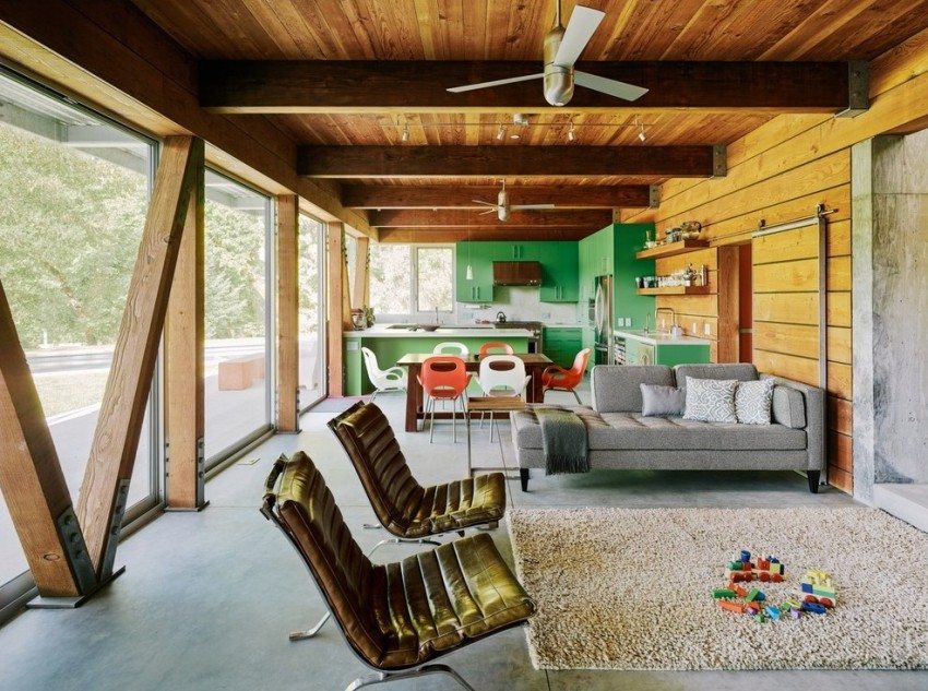 Efterligning af træ ser ædelt ud i interiøret Efterligning af træ ser ædelt ud i interiøret