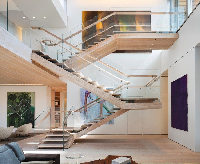 Cầu thang nhiều tầng Cầu thang nhiều tầng