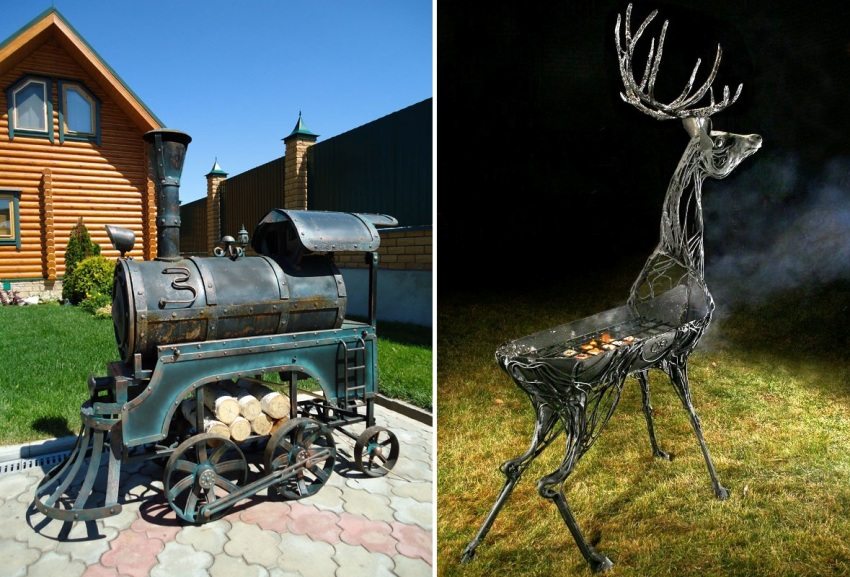 Eksempler på kreative hjemmelagde griller Eksempler på kreative hjemmelagde griller