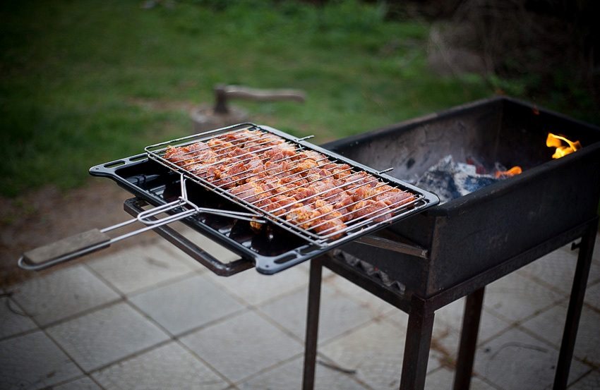 Trinn: 4 bruk grillen til matlaging Trinn: 4 bruk grillen til matlaging