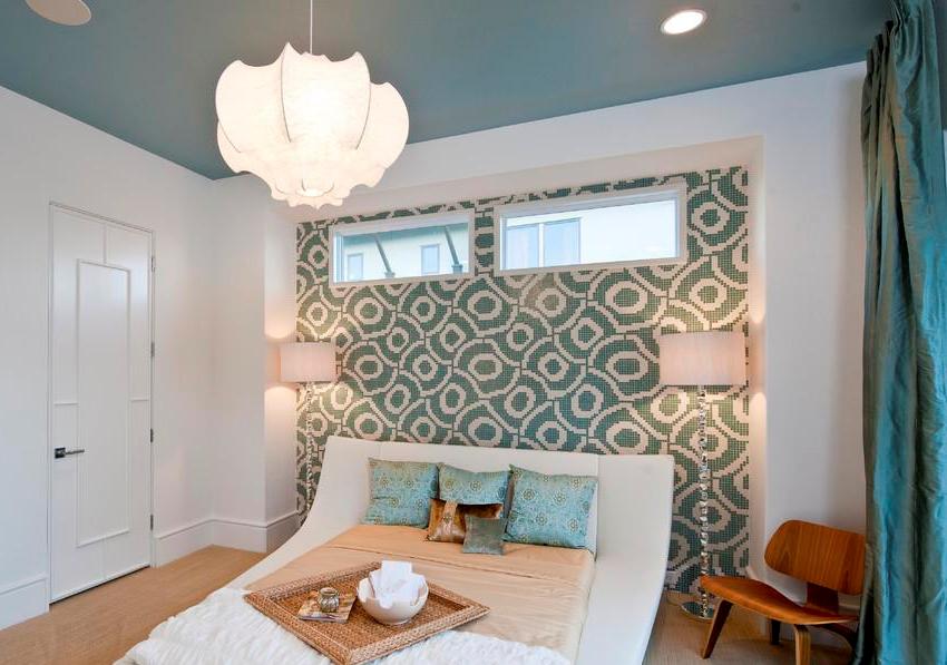 Sostre blau al dormitori Sostre blau al dormitori