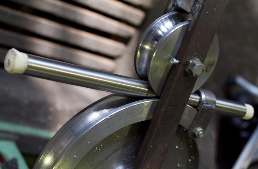 Eksempel på en DIY bøyeanordning for metallrør Eksempel på en DIY bøyeanordning for metallrør