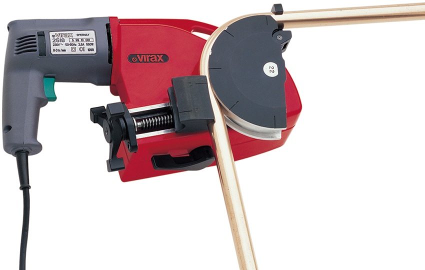 Elektromekanisk rørbøyer for PEX / AL / PEX-rør og bøyevinkler opp til 180 ° Elektromekanisk rørbøyer for PEX / AL / PEX-rør og bøyevinkler opp til 180 °