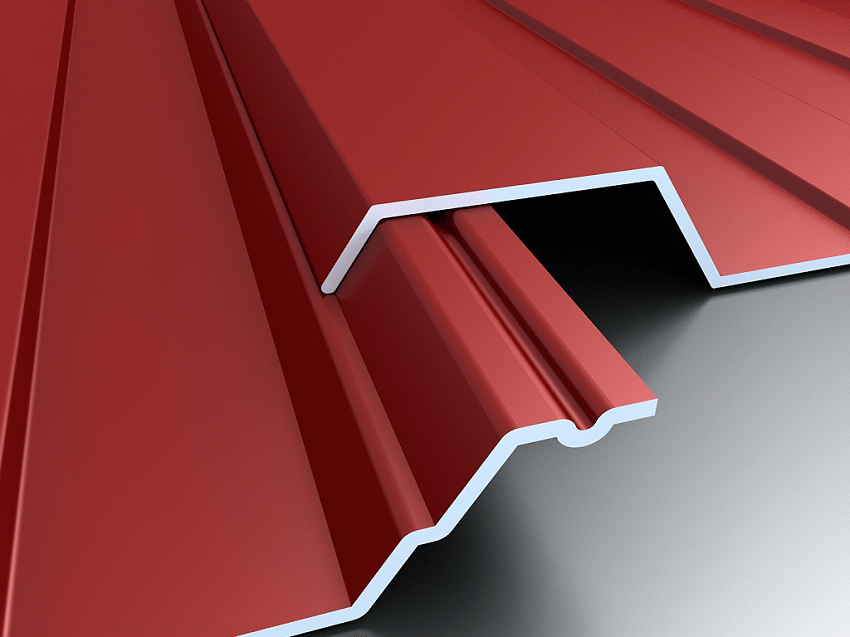 Profilert ark med kapillærspor Profilert ark med kapillærspor