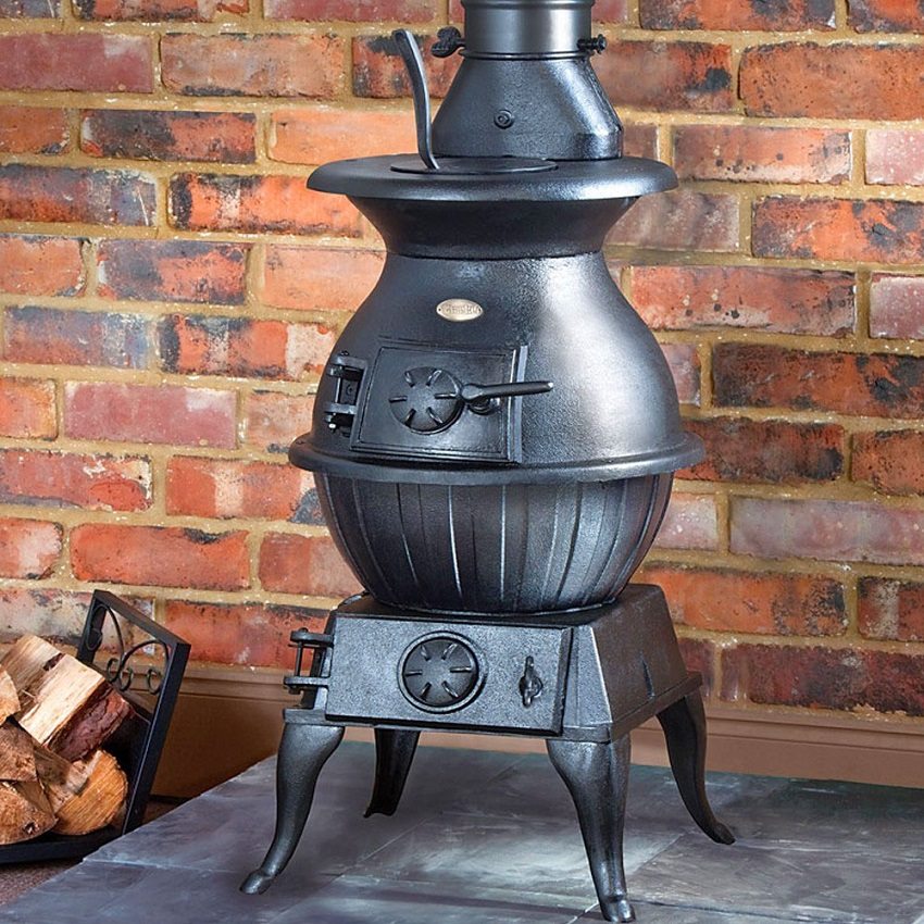 Brændeovnen vil hurtigt varme dig op Brændeovnen vil hurtigt varme dig op