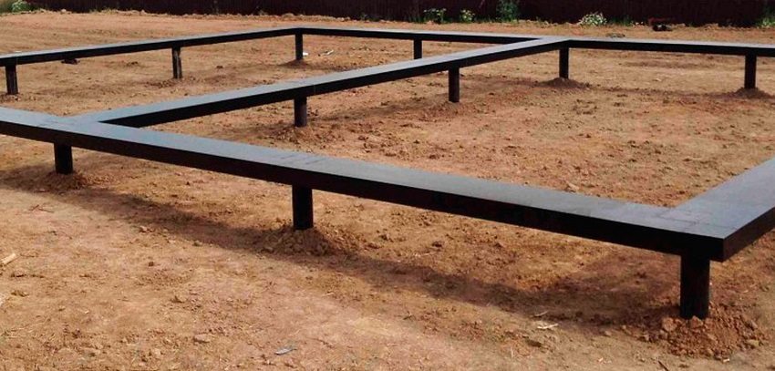 Móng cọc vít với lưới sắt Móng cọc vít với lưới sắt