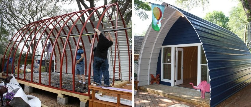 בניית עשה זאת בעצמך של קוטג 'קיץ על בסיס מסגרת מתכת בניית עשה זאת בעצמך של קוטג 'קיץ על בסיס מסגרת מתכת