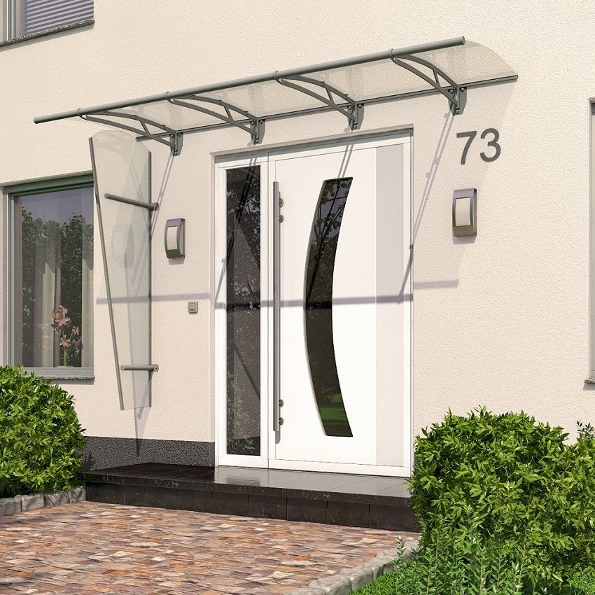 Visière et panneau latéral en polycarbonate transparent Visière et panneau latéral en polycarbonate transparent