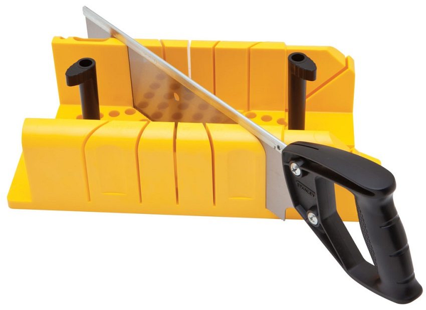 Caixa de mitres per retallar sòcols Caixa de mitres per retallar sòcols