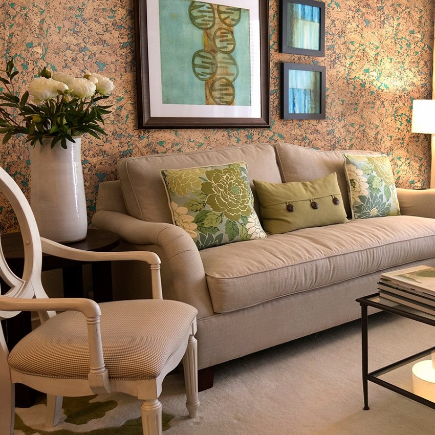 Kork tapet - et helt naturligt og miljøvenligt materiale Kork tapet - et helt naturligt og miljøvenligt materiale