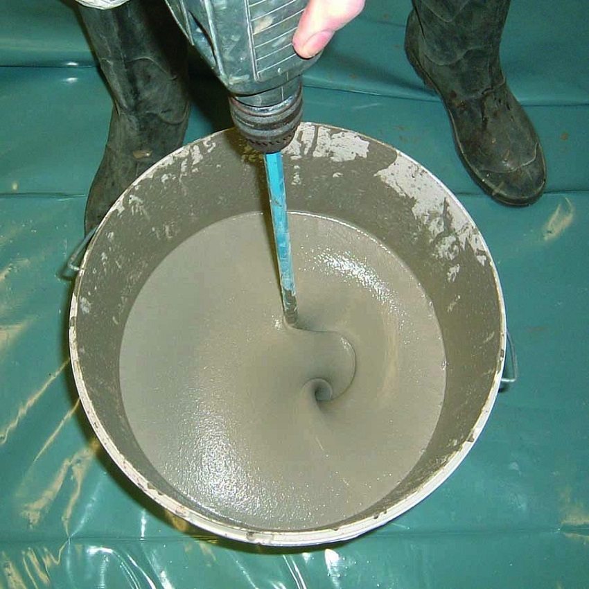 Саморазливният хоросан трябва да има еднаква консистенция Саморазливният хоросан трябва да има еднаква консистенция