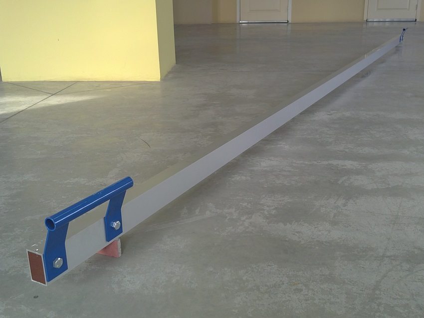 Правило за изграждане - използва се при изливане на замазка върху маяци Правило за изграждане - използва се при изливане на замазка върху маяци