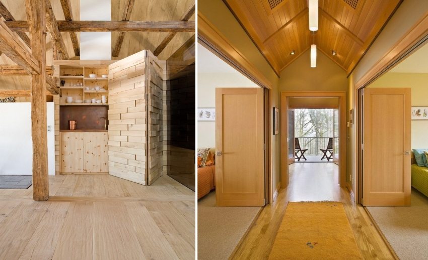 Bruk av trefoldbare dører i interiøret Bruk av trefoldbare dører i interiøret