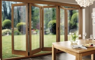 Foldedører. Bilder i interiøret, design og funksjoner