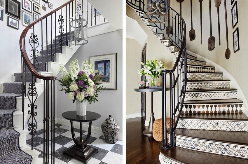 Кованите парапети придават красота и уникалност на стълбите Кованите парапети придават красота и уникалност на стълбите