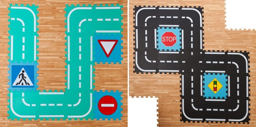 Για παιδιά σχολικής ηλικίας, μπορείτε να πάρετε μια μαλακή επιφάνεια με εφαρμοσμένες οδικές πινακίδες και πινακίδες Για παιδιά σχολικής ηλικίας, μπορείτε να πάρετε μια μαλακή επιφάνεια με εφαρμοσμένες οδικές πινακίδες και πινακίδες