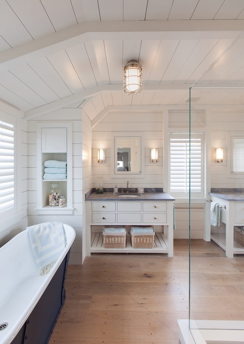 Panourile din plastic sunt ideale pentru decorarea băii Panourile din plastic sunt ideale pentru decorarea băii