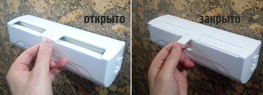 Ilmanvaihtoventtiili manuaalisella ilmansyötöllä Ilmanvaihtoventtiili manuaalisella ilmansyötöllä