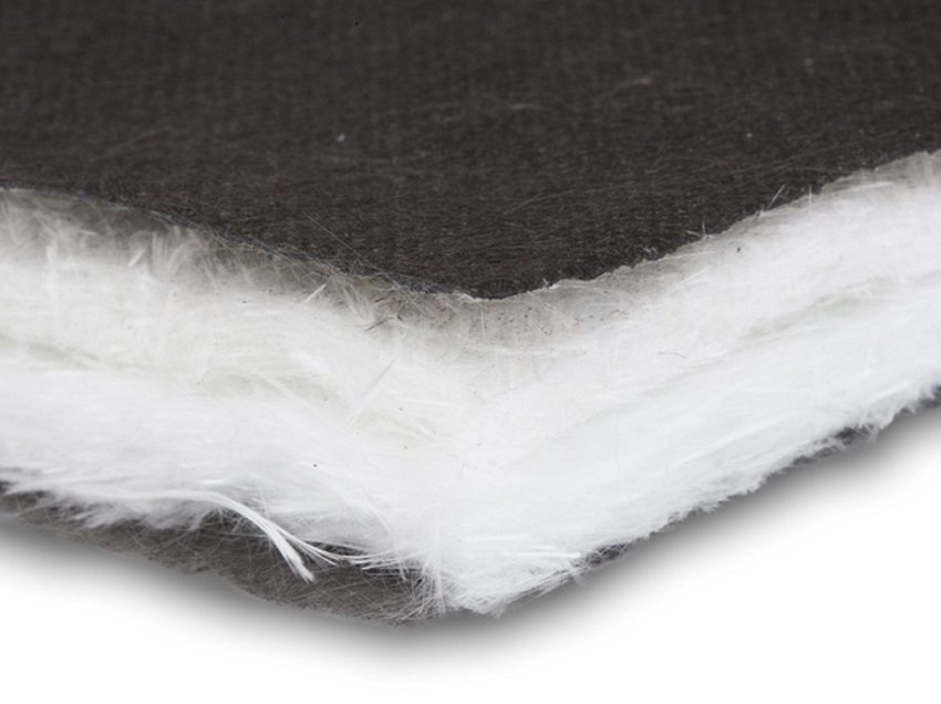 Tatlong-layer na tunog na sumisipsip ng tunog at nakakahiwalay ng tunog na materyal na MaxForte batay sa fiberglass Tatlong-layer na tunog na sumisipsip ng tunog at nakakahiwalay ng tunog na materyal na MaxForte batay sa fiberglass