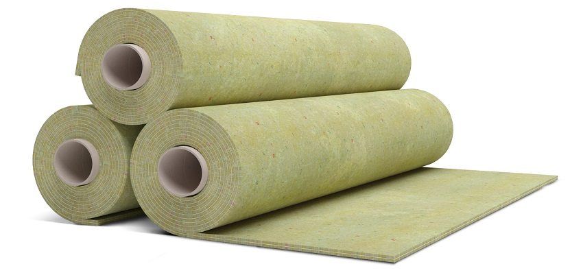 Pinagsama ang lamad ng pagkakabukod ng tunog na may isang layer ng acoustic na nadama Pinagsamang soundproof membrane na may isang layer ng acoustic nadama (ginawa sa Espanya)