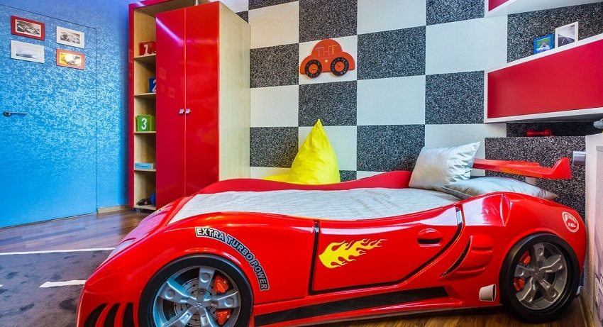 Flytende tapet er ideelt for å dekorere et barnerom Flytende tapet er ideelt for å dekorere et barnerom