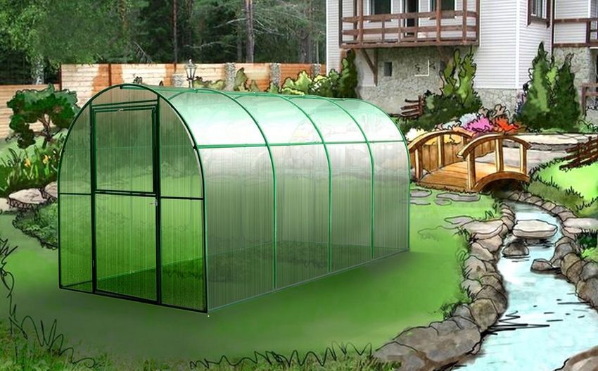 Projekt szklarni z poliwęglanu na osobistą działkę Projekt szklarni z poliwęglanu na osobistą działkę